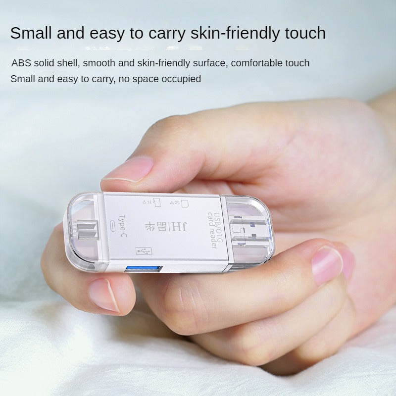 IN453 USB2.0 6-in-1 Card Reader White