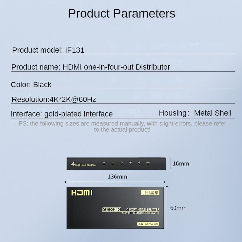 IF131 HDMI Crossover