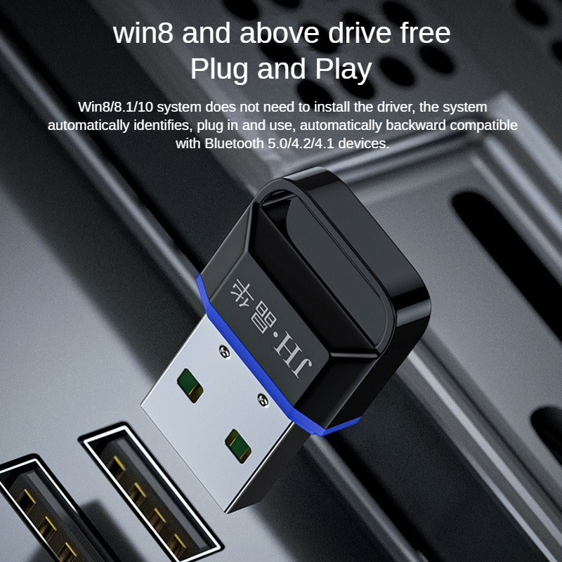 ID905 New 5.1 Ice Blue USB Bluetooth adapter