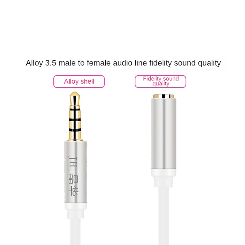 IA321 AUX Male to Female Silver