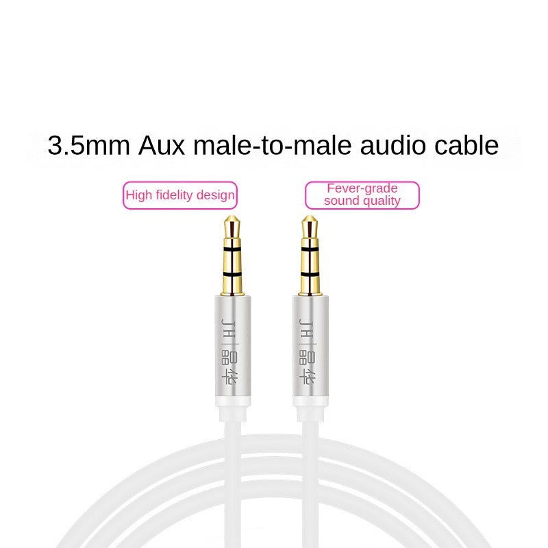 IA316 AUX3.5-3.5银色-1.2米(3节)