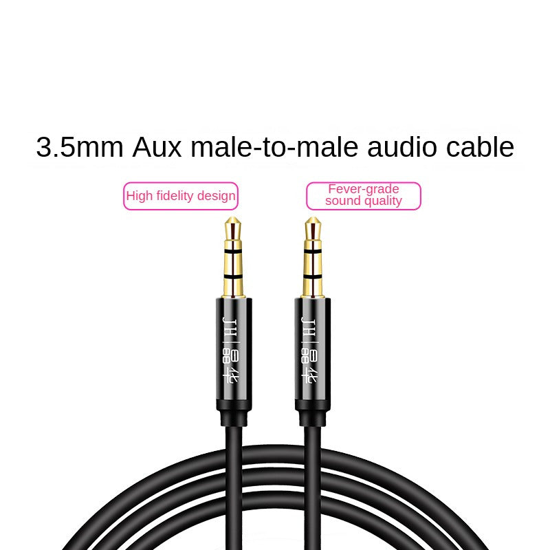 IA317 AUX3.5-3.5 black-1.2m (3 sections)