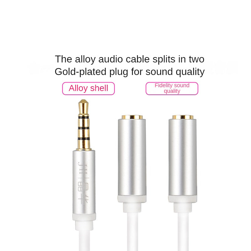 IA325 AUX one male and two female silver 0.2m