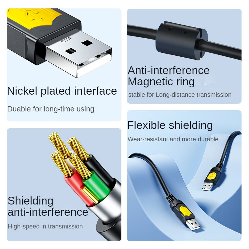 IU160 USB male-to-male data cable