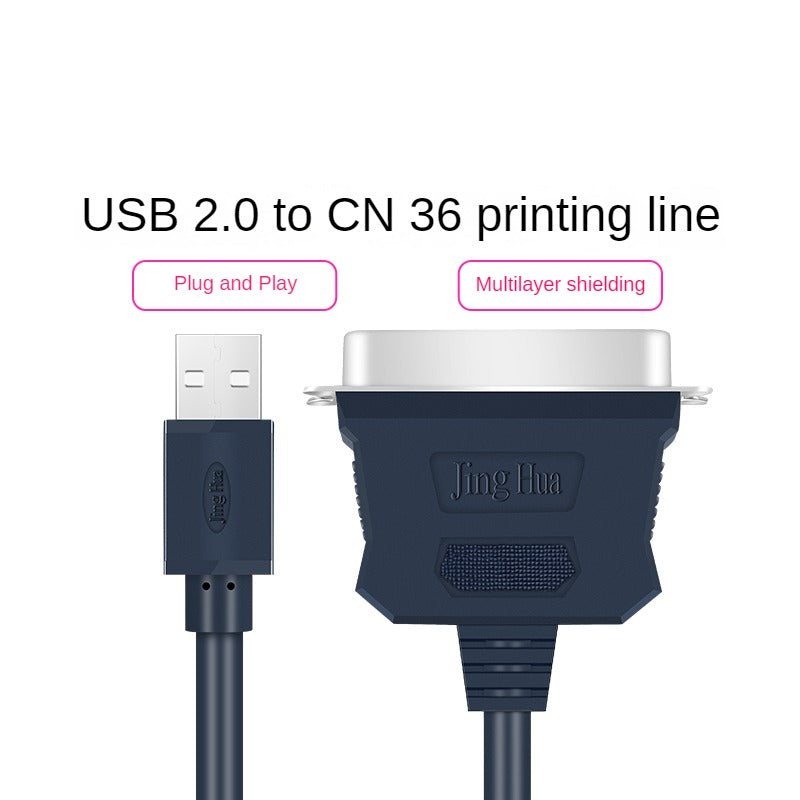 IZ165 USB to CN 36-pin printing line