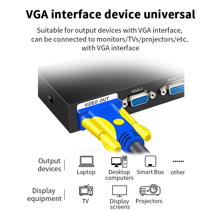 IV301 VGA3+6 video connection cable