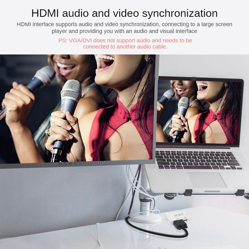 IZ614 mini DPtoHDMI+VGA+DVI