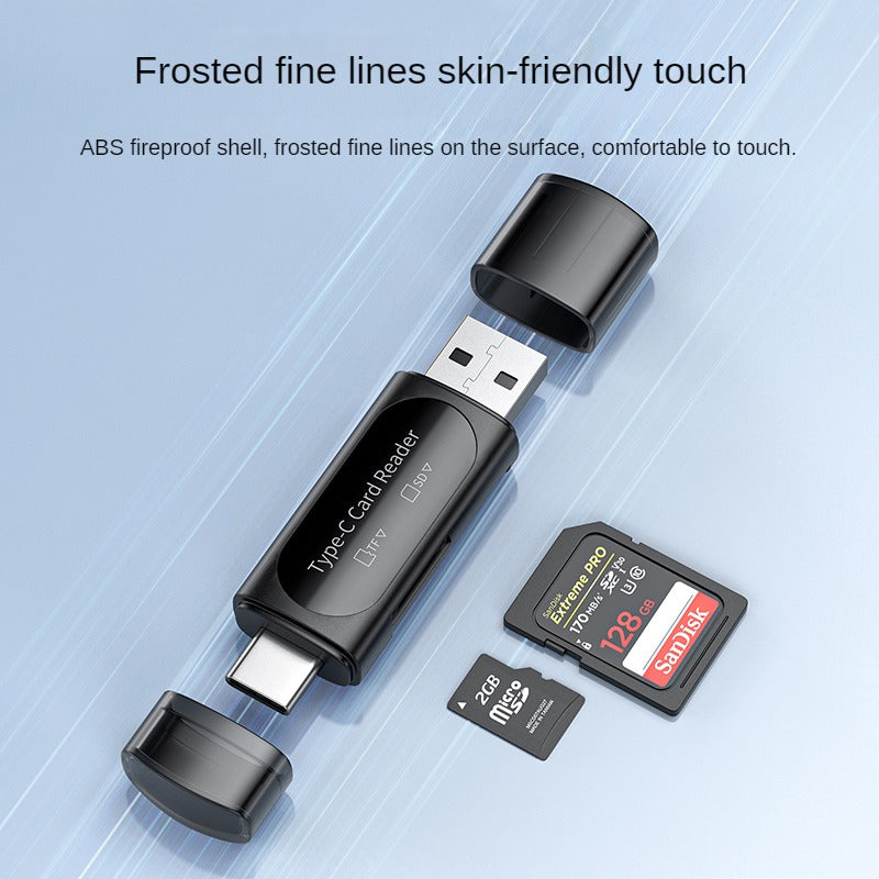 ID508 USB+Type-C 2-in-1 Card Reader