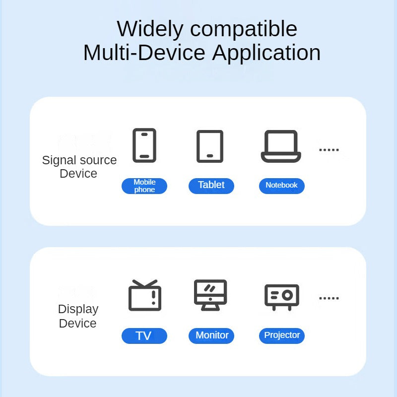 IZ498 1080p universal wireless screen projector