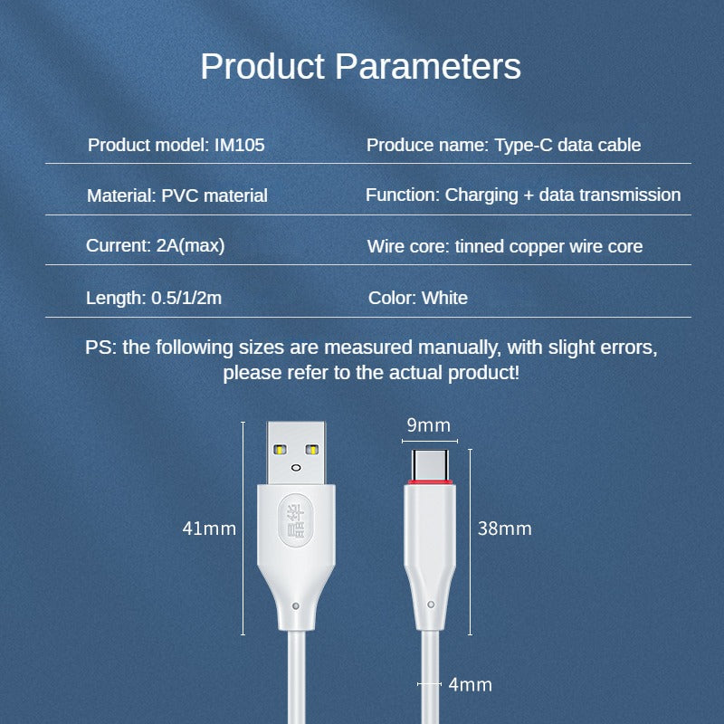 IM105 Type-C Data Cable