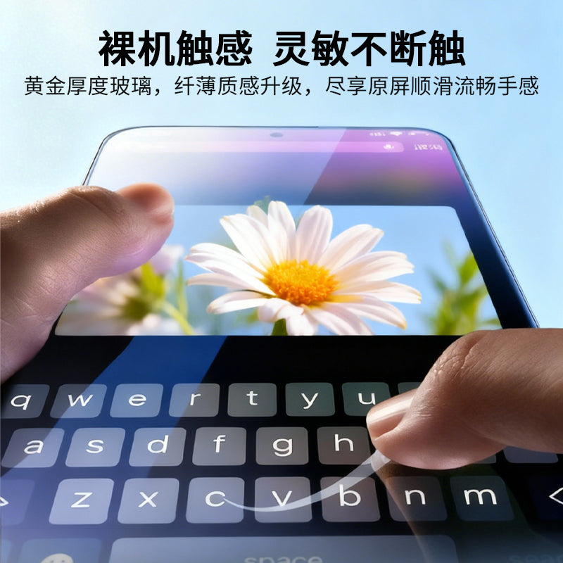 GHM-01 (15 - 28) Dust-Free Cabin High-Definition Tempered Glass