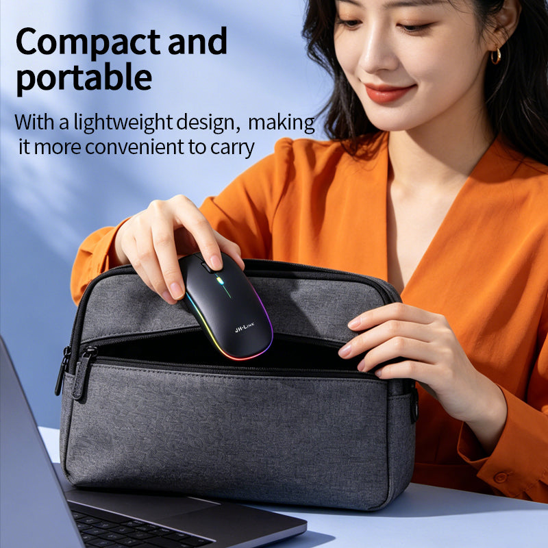 SB-03-72 Wireless Dual-Mode Bluetooth + 2.4G Mouse Rechargeable Base Station