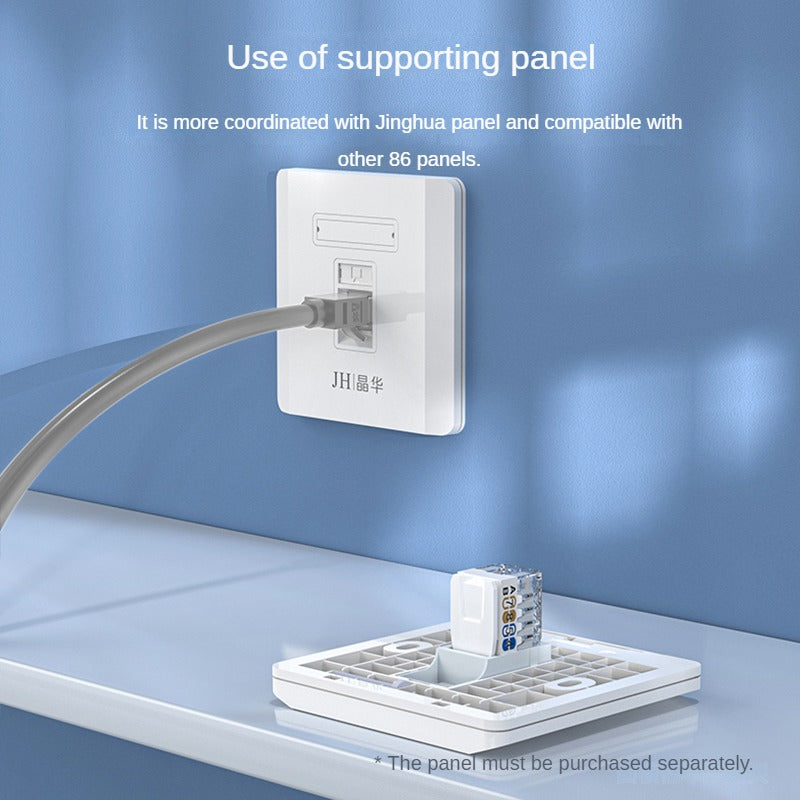 IP800Super Class 5 unshielded 90 ° cable network module