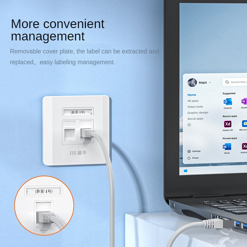 IP836 dual-port network panel