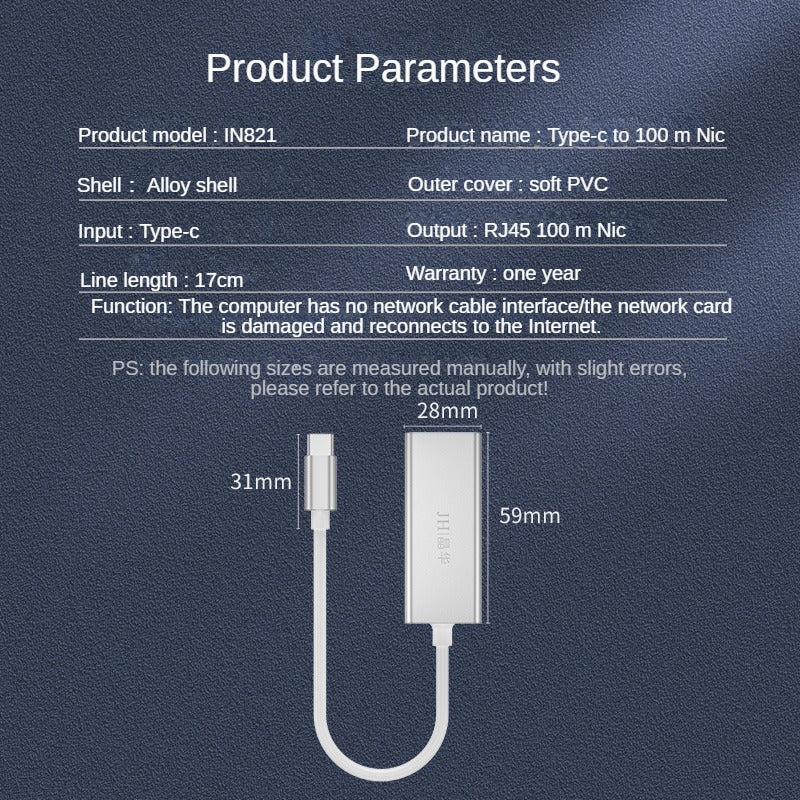 IN821  Wired Network Card