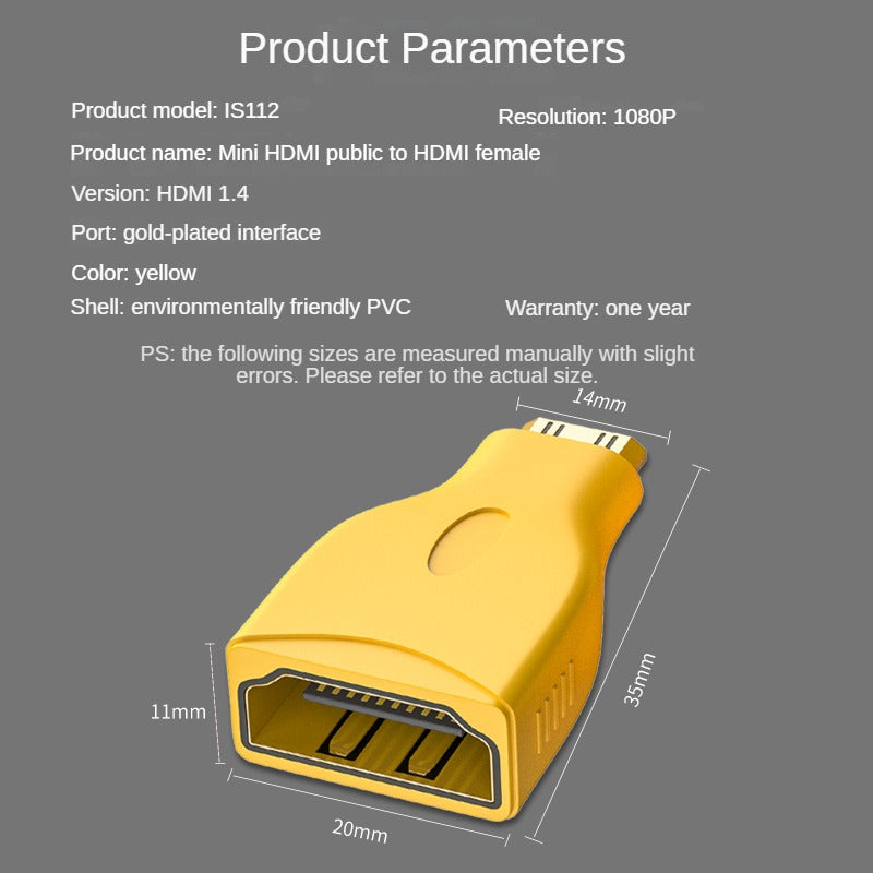 IS112 Mini HDMI public to HDMI