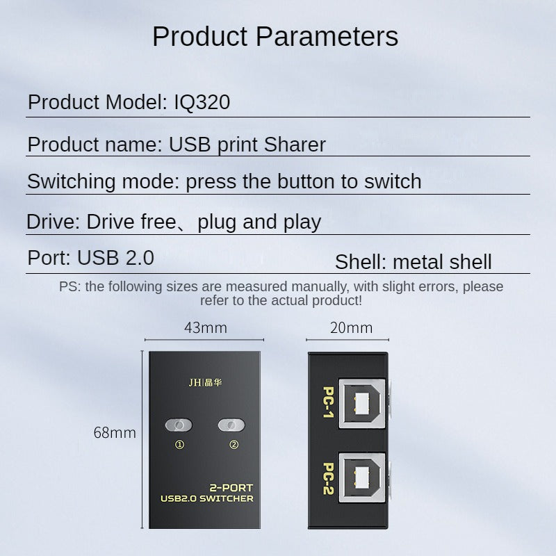 IQ320 Switcher