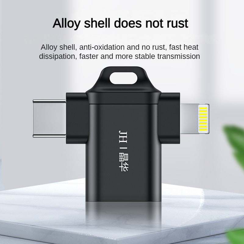 IS140 Type-C/Apple two-in-one OTG adapter