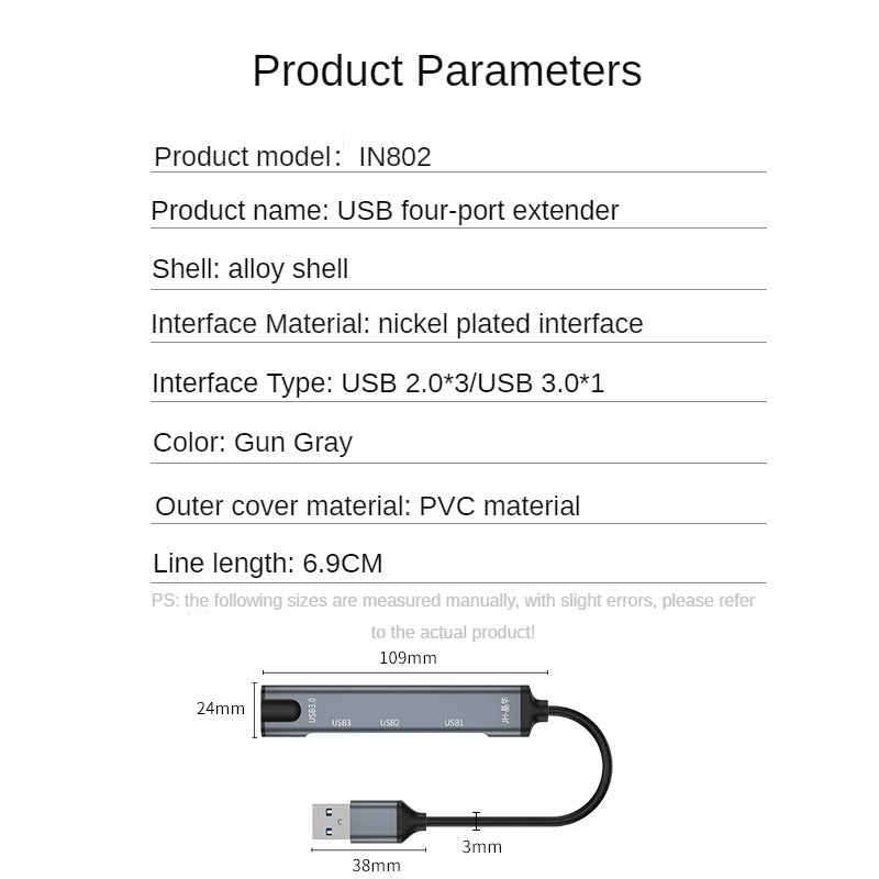 IN802 HUB Splitter