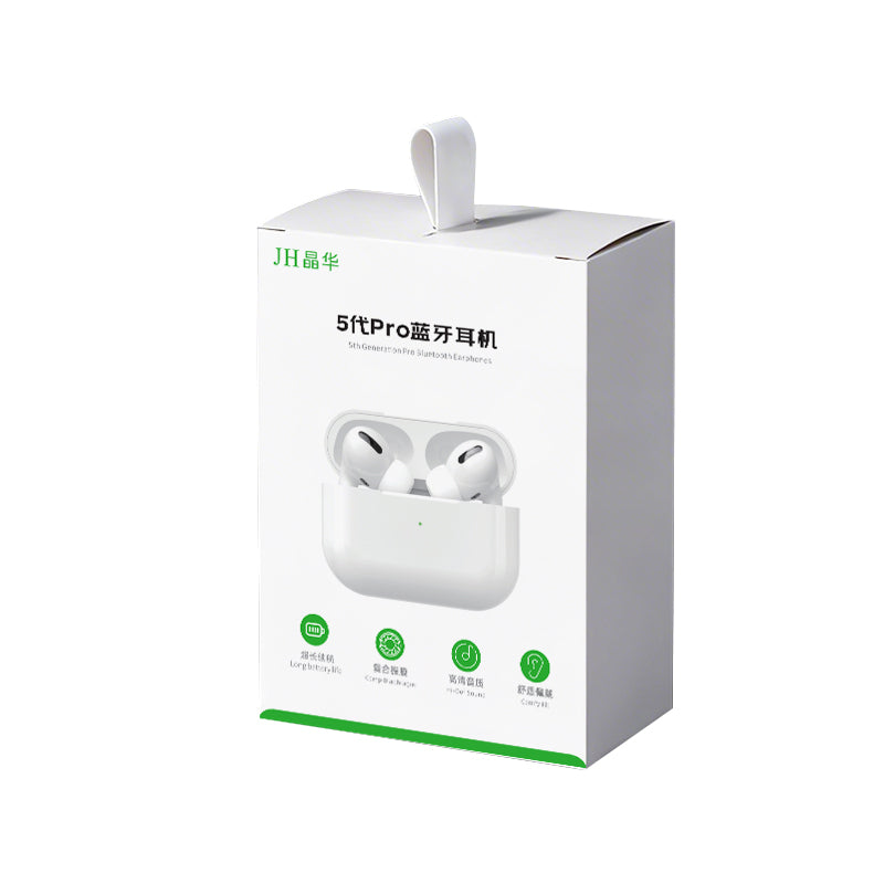 EJ-05-116 In-ear Upgrade 5th Generation White Bluetooth Headphones
