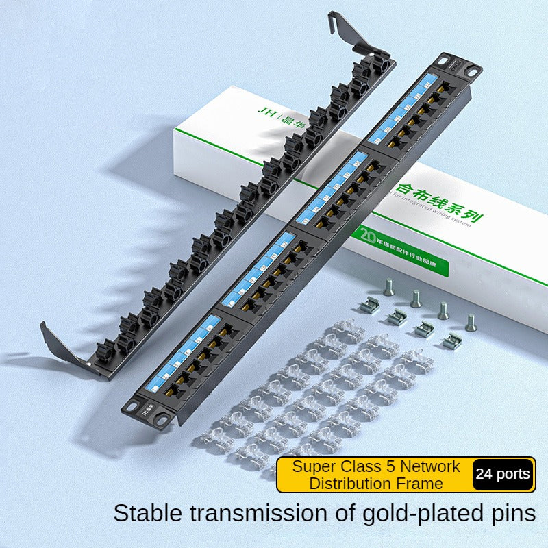 IP910 Super Class 5 24-port network distribution frame