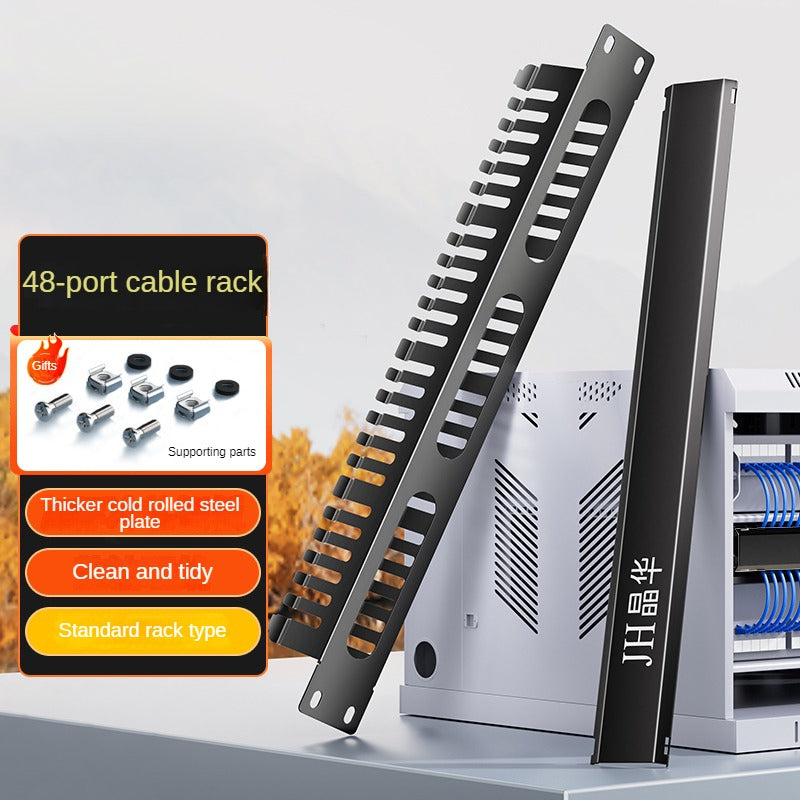 IP941 cable rack, 24 slot,48 Ports