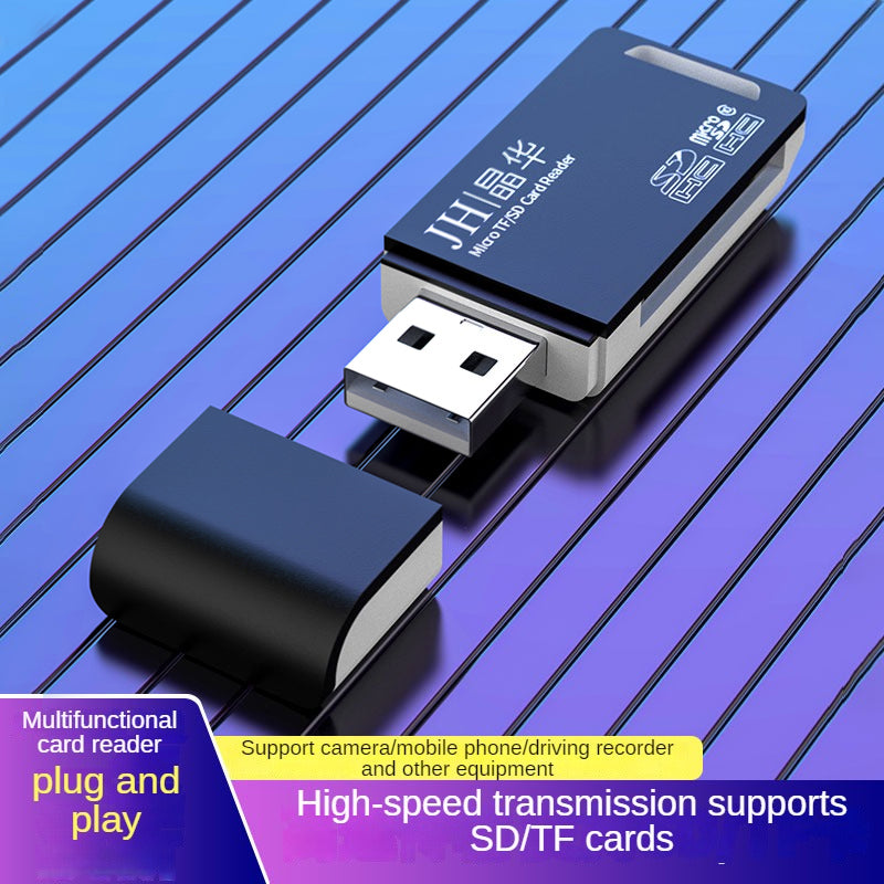 IN450 USB2.0 Card Reader Black & White