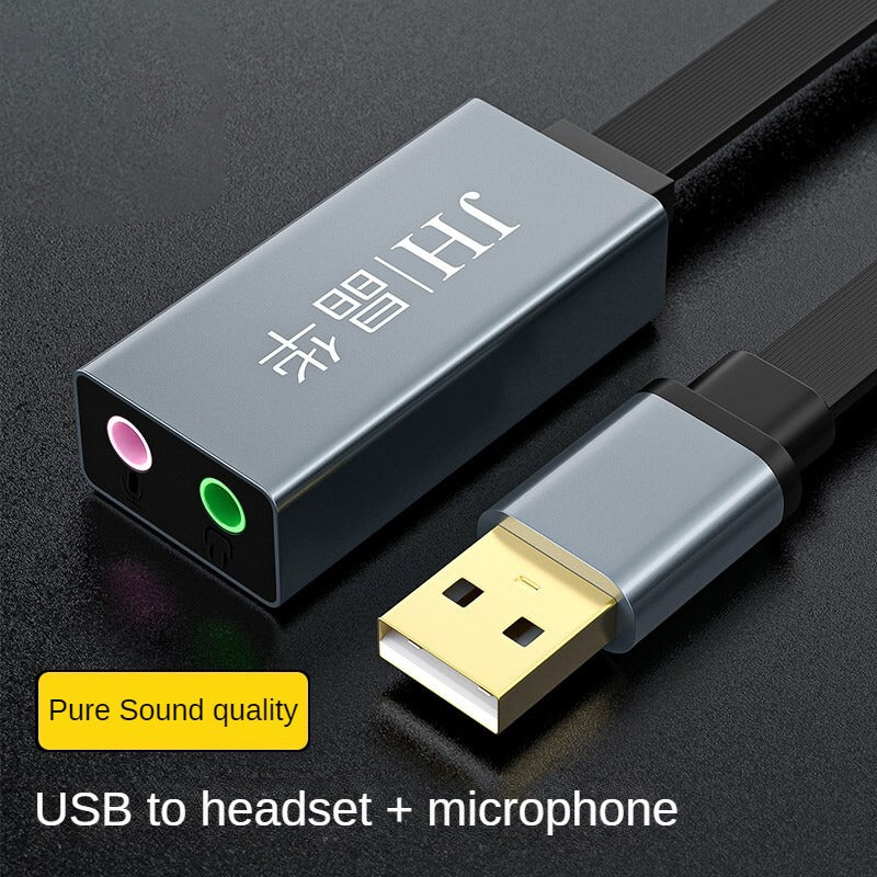 IZ1679 USB to headset + microphone