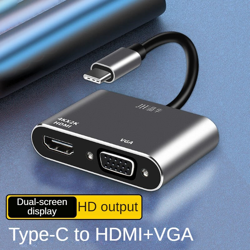 IZ321 Type-C to HDMI+VGA