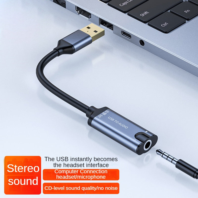 IZ176 USB two-in-one external sound cara