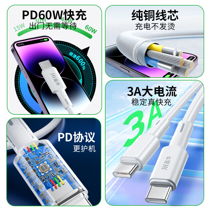 IM272C Apple Samsung 60W Fast Charging Data Cable - C-to-C