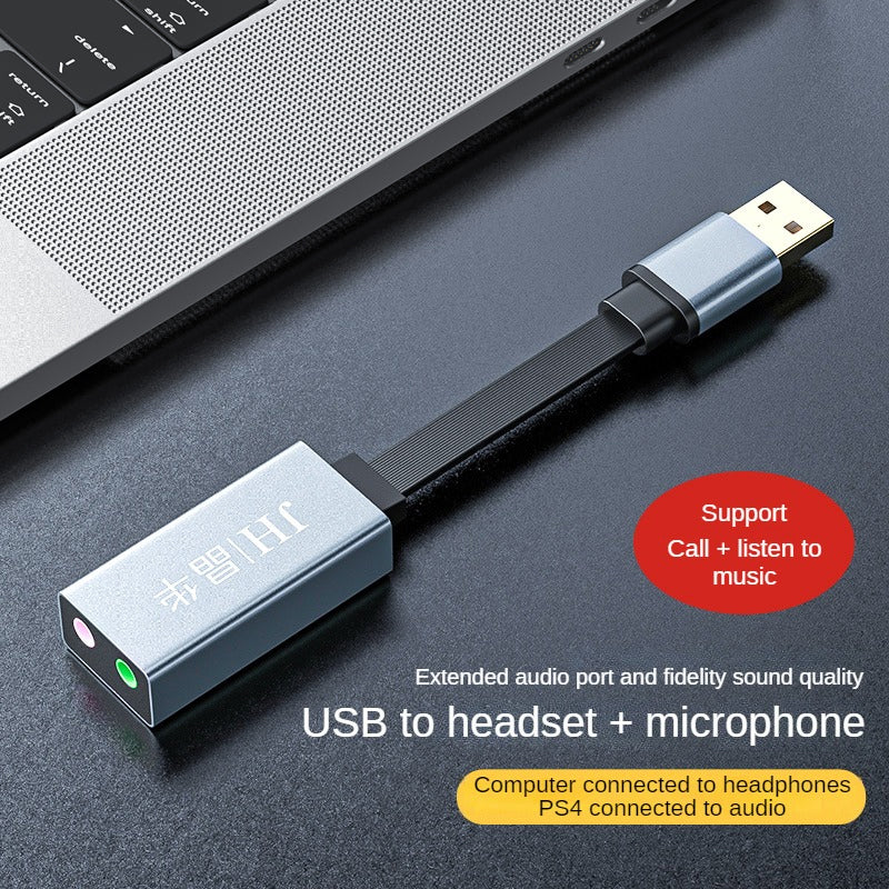 IZ1679 USB to headset + microphone