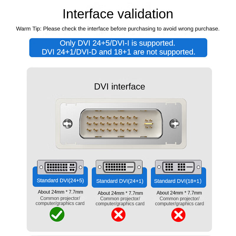 IS116 DVI(24+5) to VGA adapter