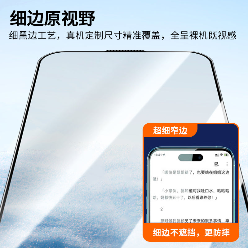GHM-01- (01-14) High Definition Tempered Glass (Single Sheet)