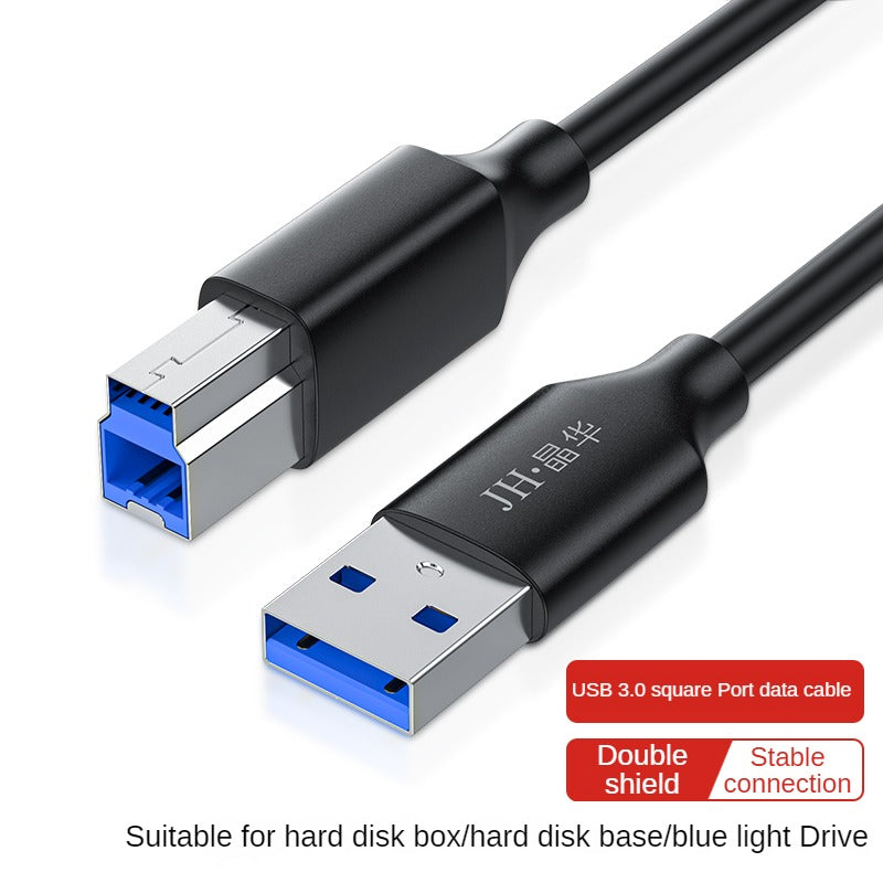 Кабель для передачи данных USB3.0 квадратный IU653 