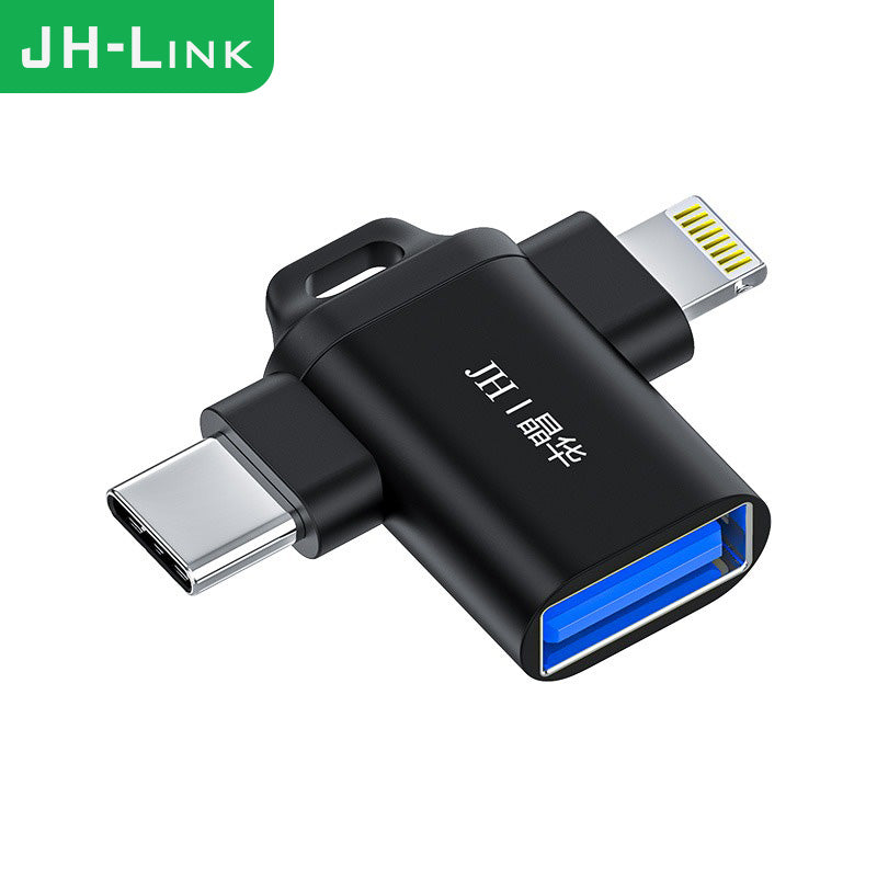 IS140 Type-C/Apple two-in-one OTG adapter