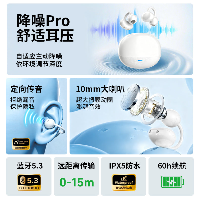 EJ-05-118 2nd Generation Pro Ear Hook Bluetooth Headphones