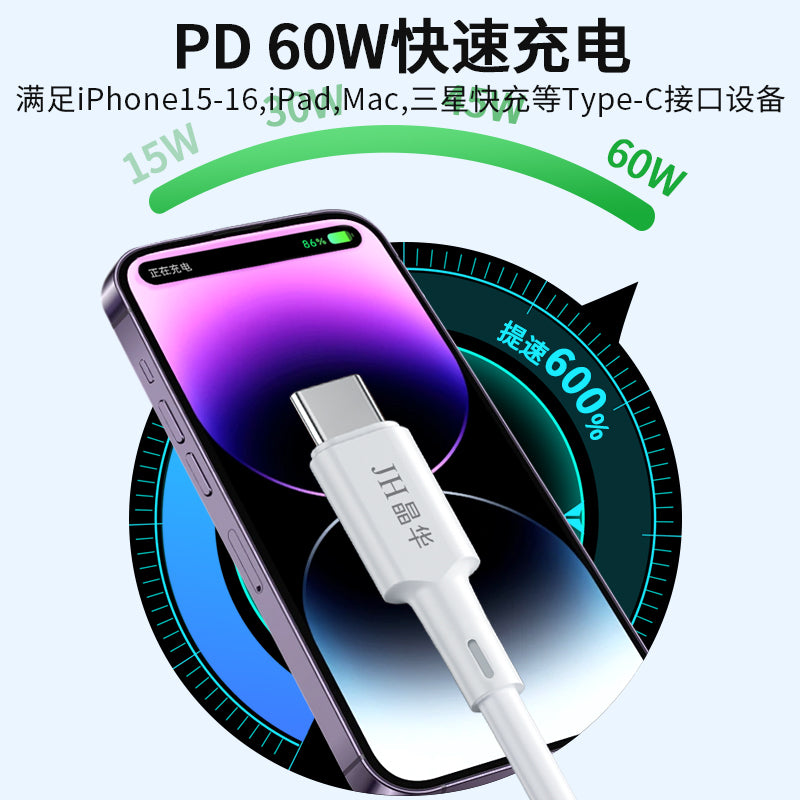 IM272C Apple Samsung 60W Fast Charging Data Cable - C-to-C