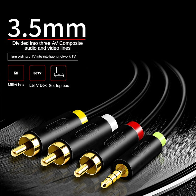 IA410 3.5mm to 3RCA (Fashion)