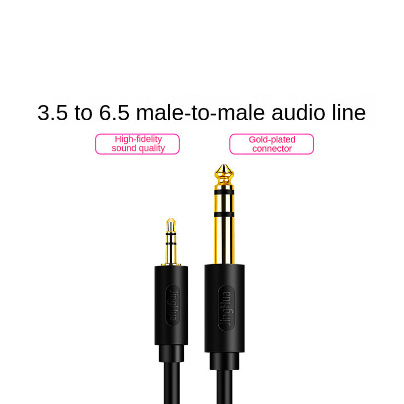 IA150 3.5 to 6.5 Male to Male Audio Cable