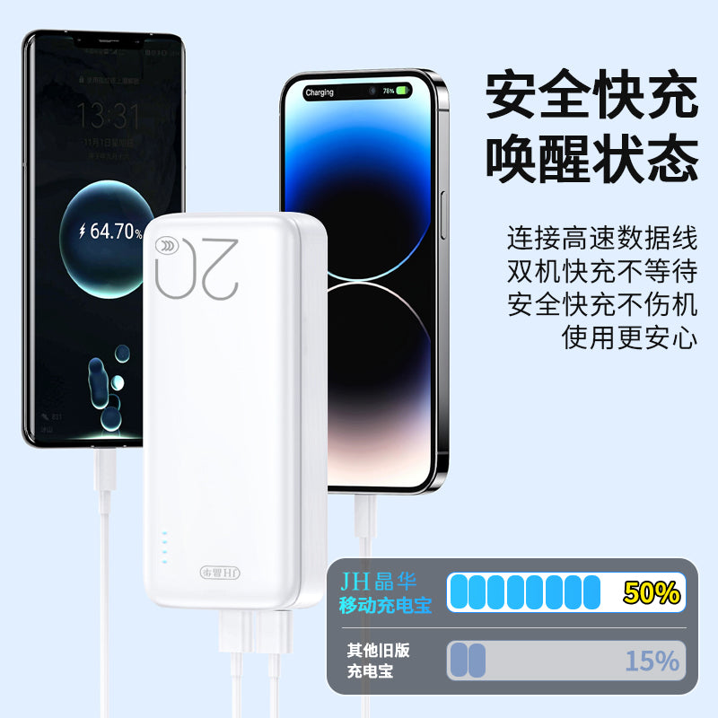 M518 Universal Version Portable Power Bank with 20000mAh Capacity
