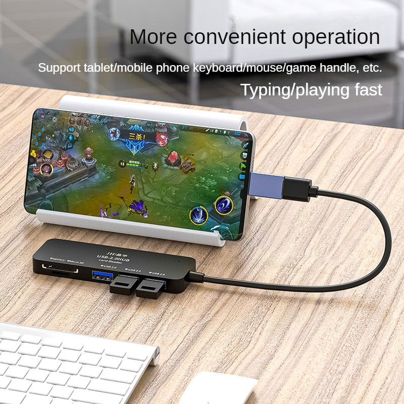 IZ300 USB 5-in-1 Expander Black