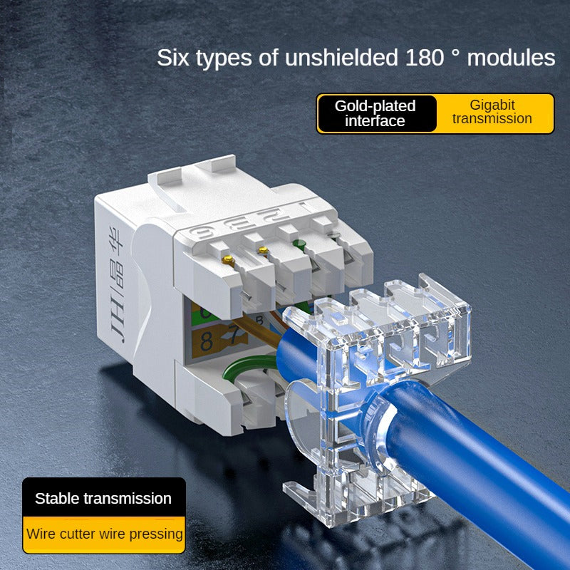 IP805 six types of unshielded 180 wiring module