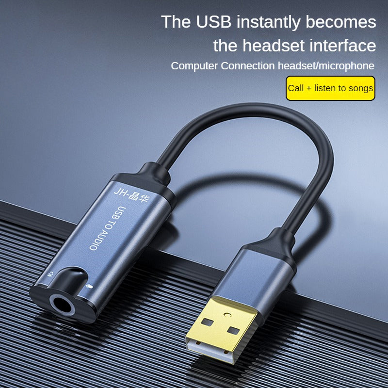 IZ176 USB two-in-one external sound cara