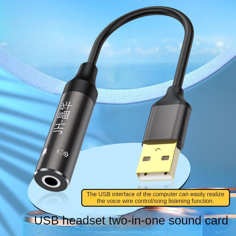 IZ175 USB headset two-in-one sound cara