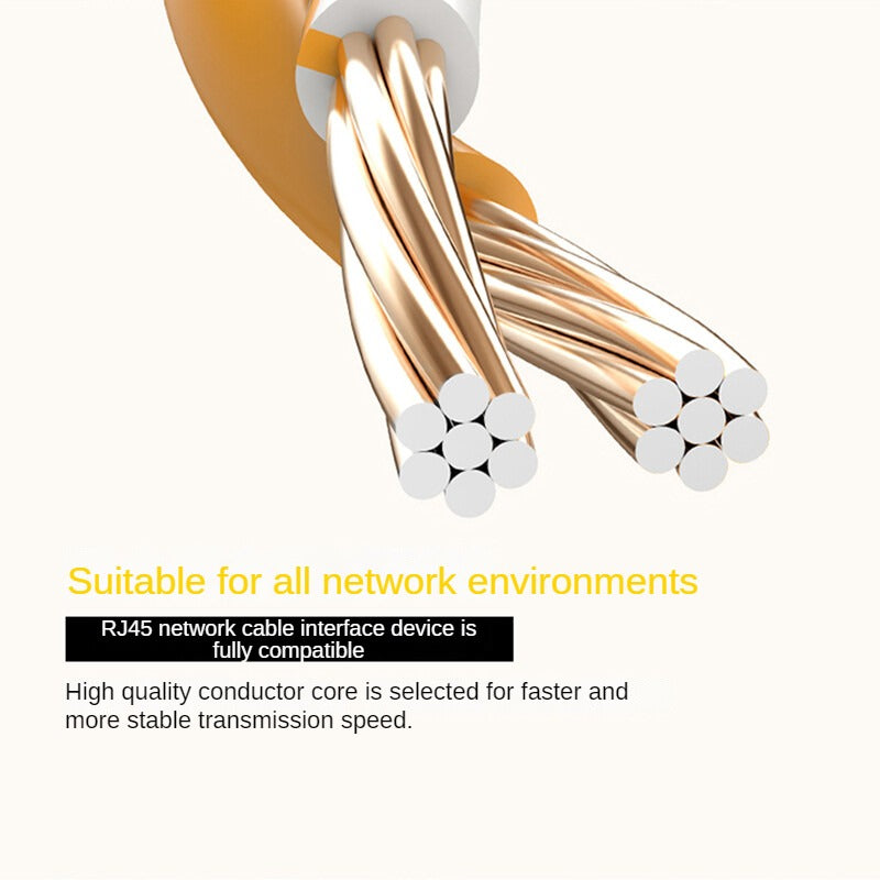 IW182 Category 5 Network Cable Yellow