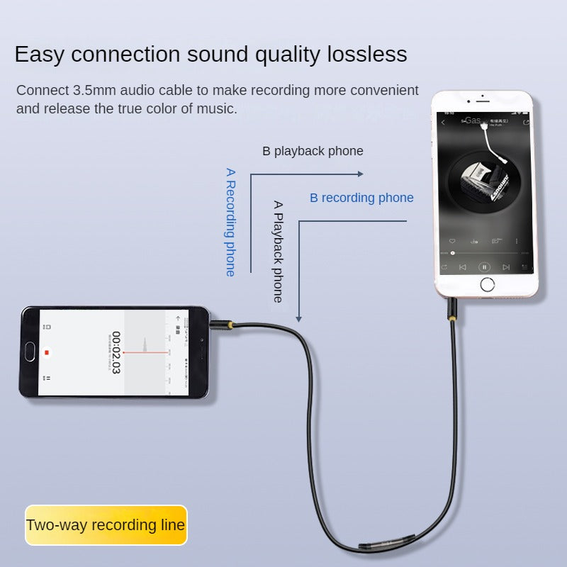 IA600 3.5mm Audio Pair Recording Cable