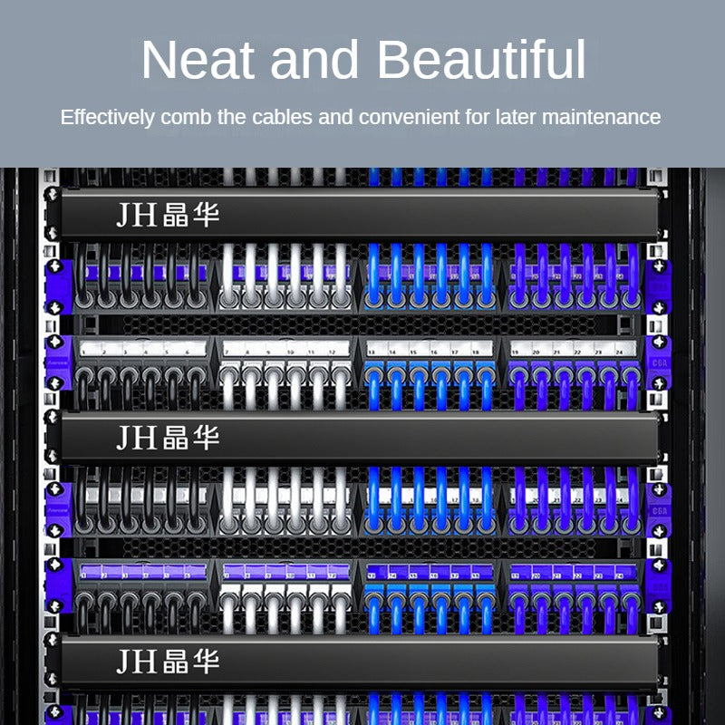 IP941 cable rack, 24 slot,48 Ports