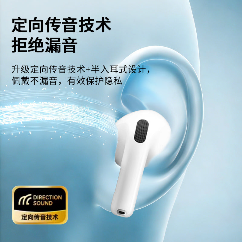 EJ-05-117 Semi-earset Upgrade 4th Generation White Bluetooth Headphones