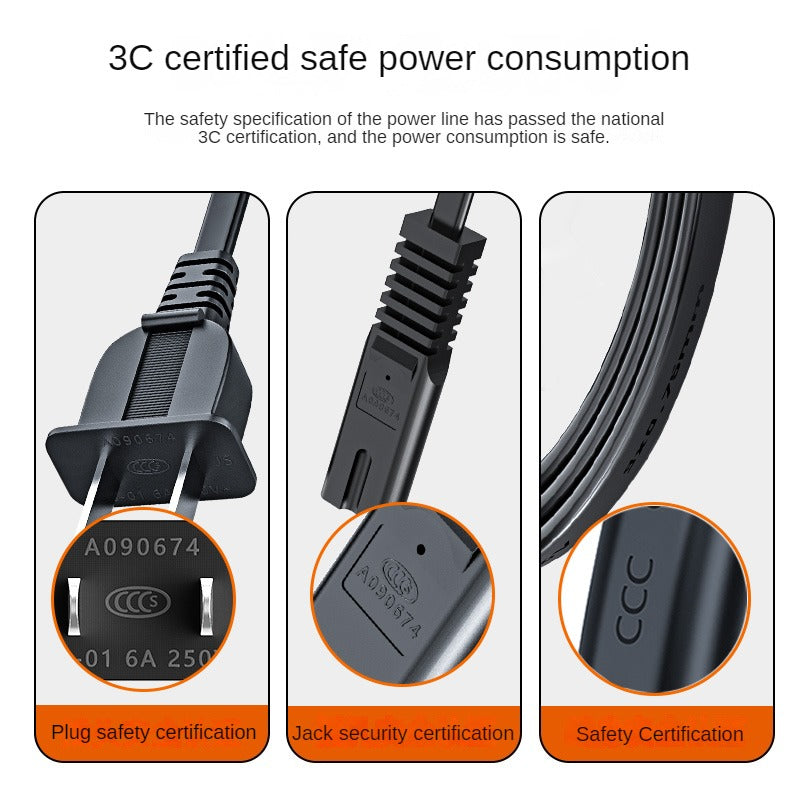 IC520 Power Cord 8-Tail